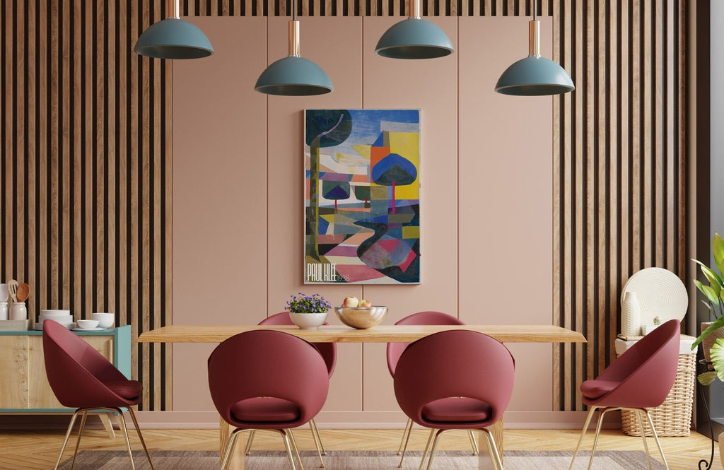 Bauhaus Style Art Print | Paul Klee Inspired Modern Wall Decor (Digital Download)