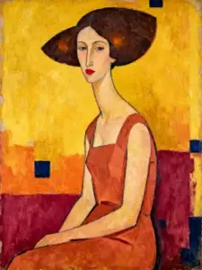 By Amedeo Modigliani Art Style Moonopuluna 225x300