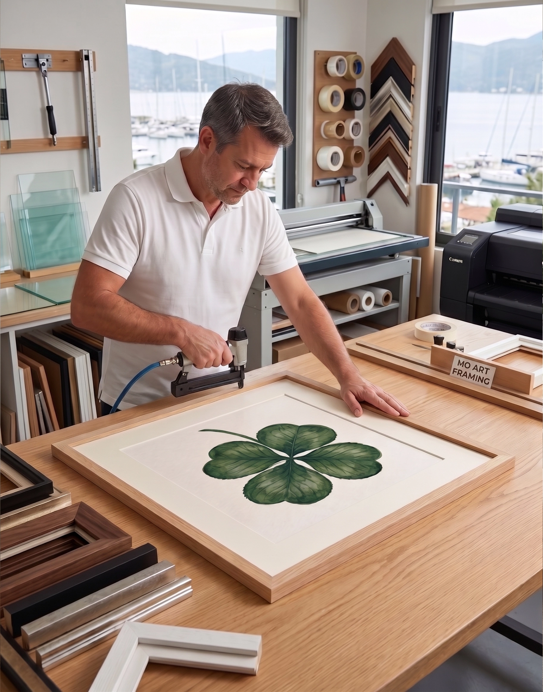 handmade-framing-process-botanical-print-shop-behind-the-scenes